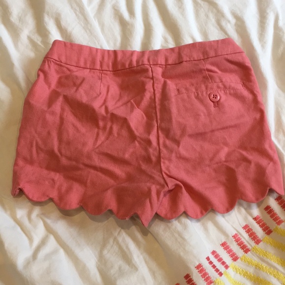 Girls size 8 coral coloured J Crew shorts - Picture 3 of 3
